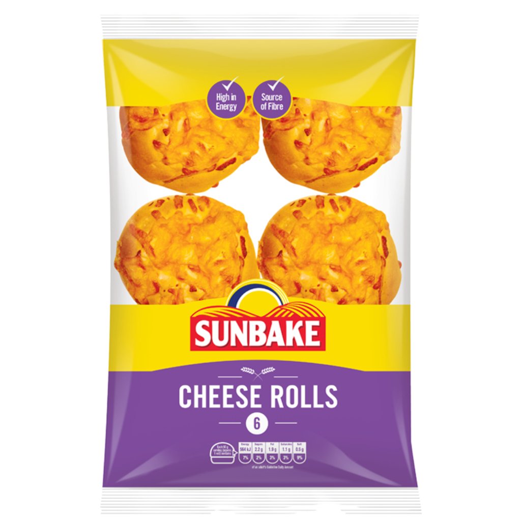 Sunbake Cheese Buns 6 Pack -