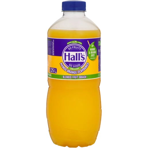 Hall's Fruit Juice Concentrate Mango & Orange 1.25L -