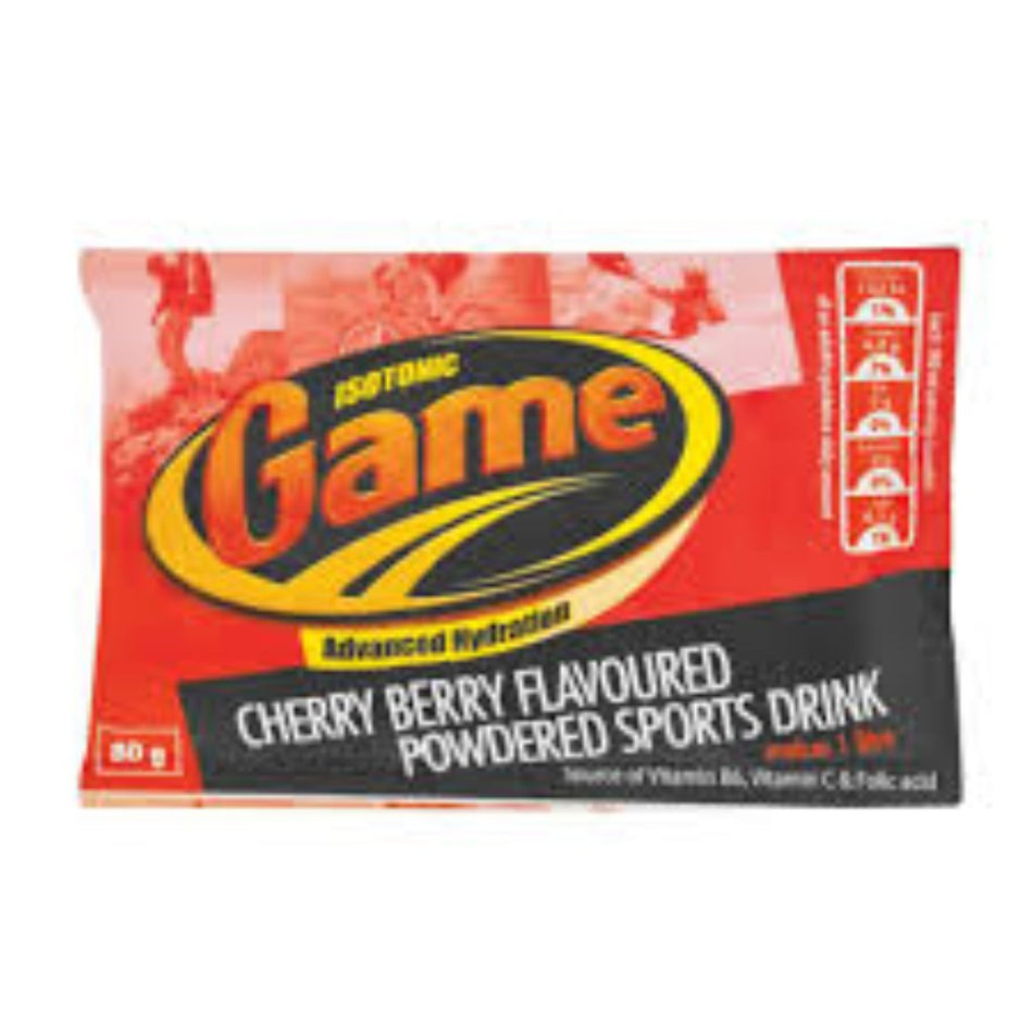 Game Sports Drink Powderd Cherry Berry 80G