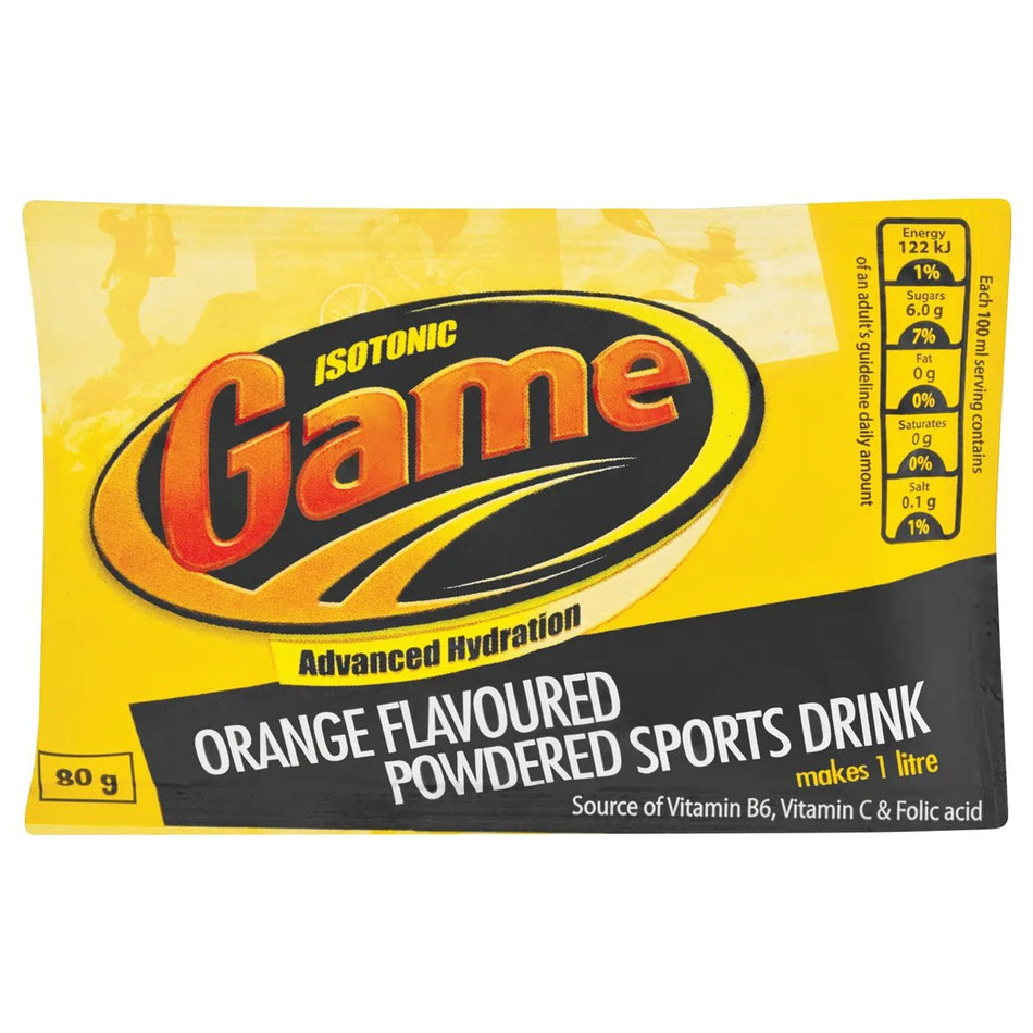 Game Sports Drink Powderd Orange 80G