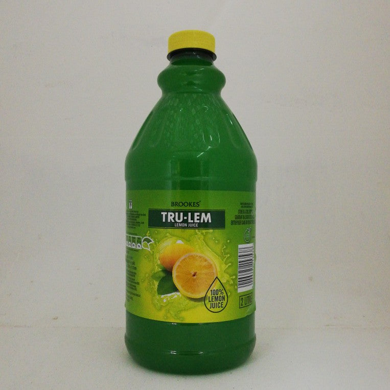 Brookes Juice Tru - Lem Lemon 2L