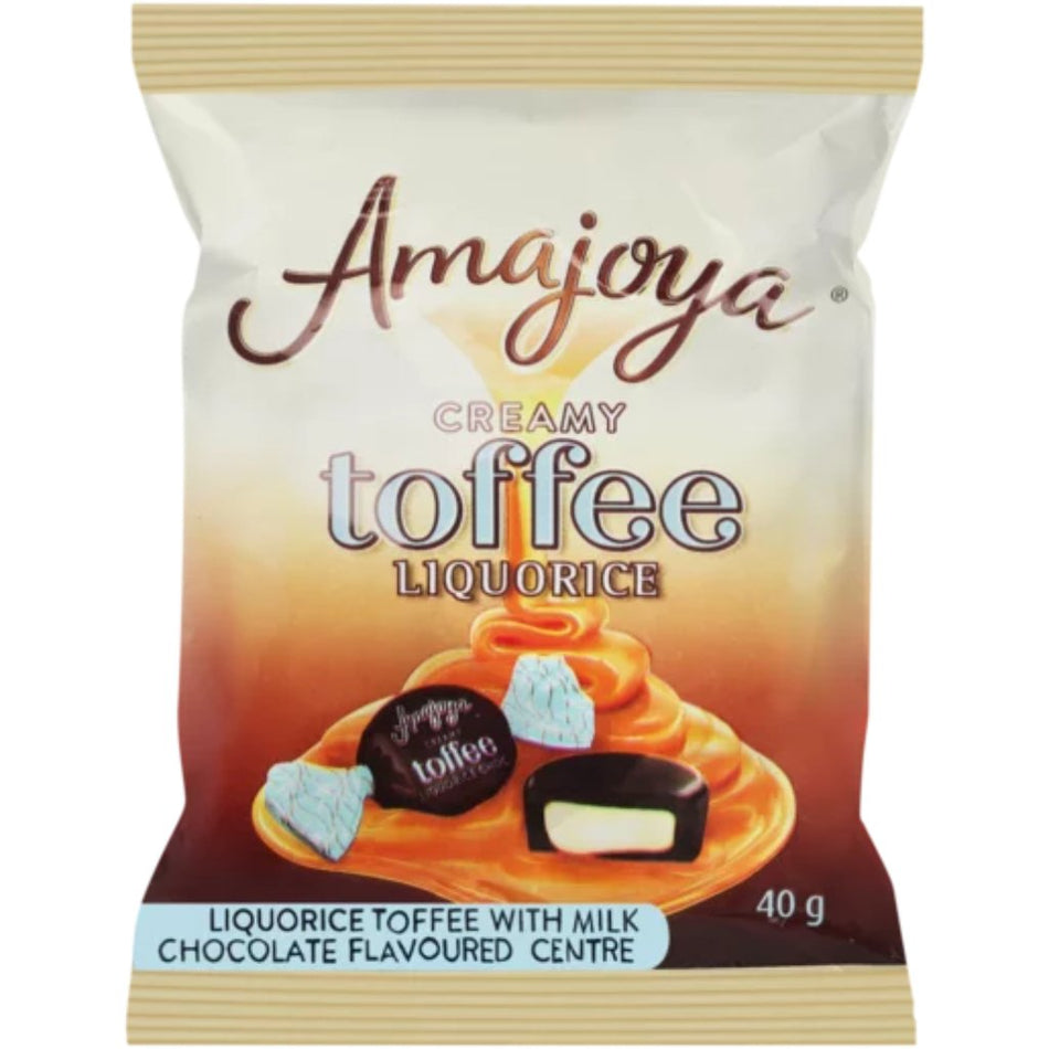 Amajoya Creamy Toffee Liquorice 40G