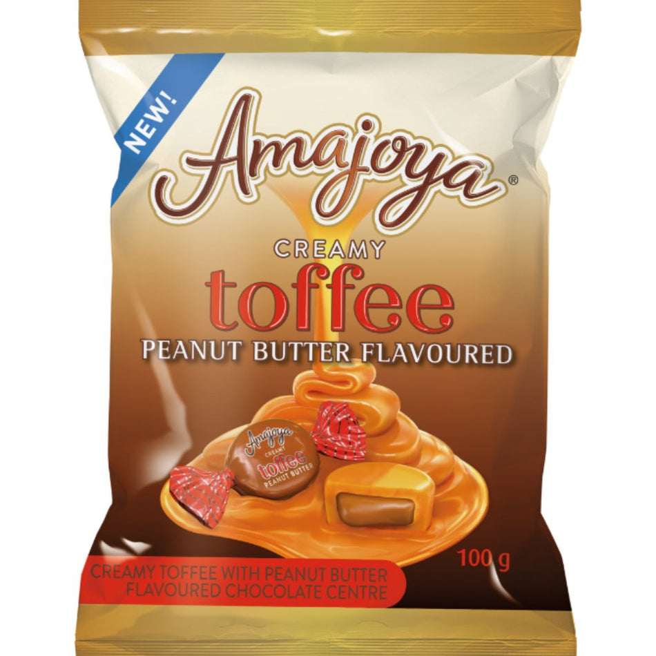 Amajoya Creamy Peanut Butter Toffee 100G