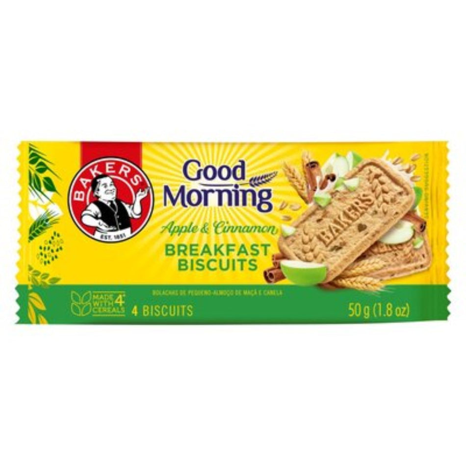 Bakers Biscuits Good Morning Breakfast Apple and Cinnamon 50G