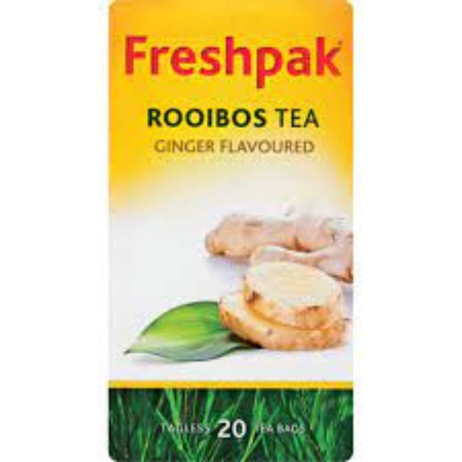 Freshpak Tea Ginger Rooibos 20 Pack