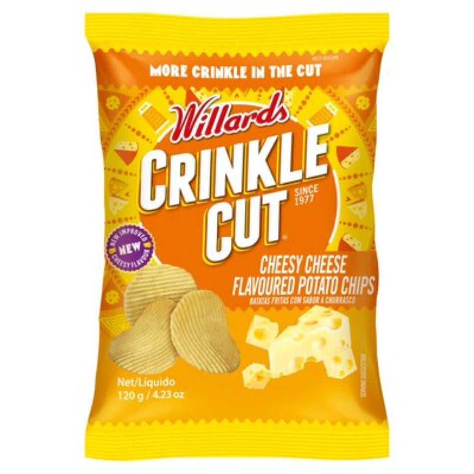 Willards Potato Chips Crinkle Cut 120G