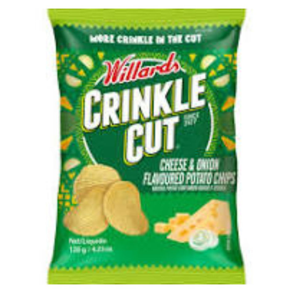 Willards Potato Chips Crinkle Cut 120G