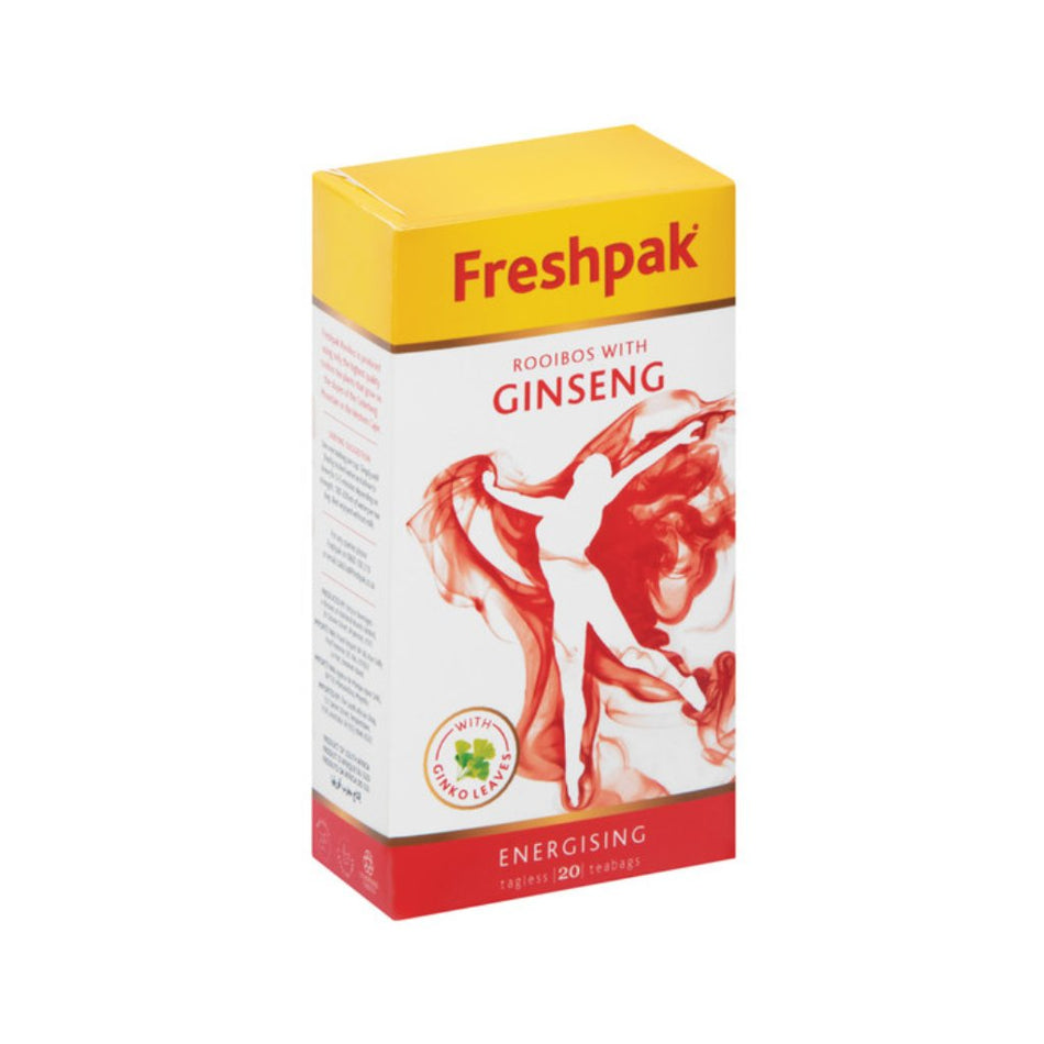Freshpak Tea Rooibos with Ginseng 20 Pack