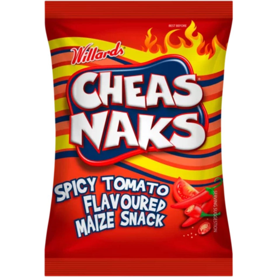 Willards Maize Snack Cheas Naks 135G