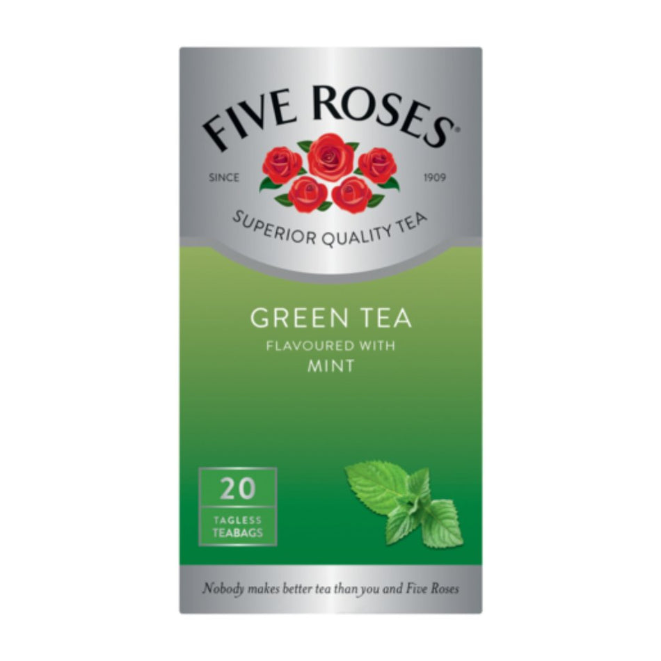 Five Roses Tea Mint Green 20 Pack