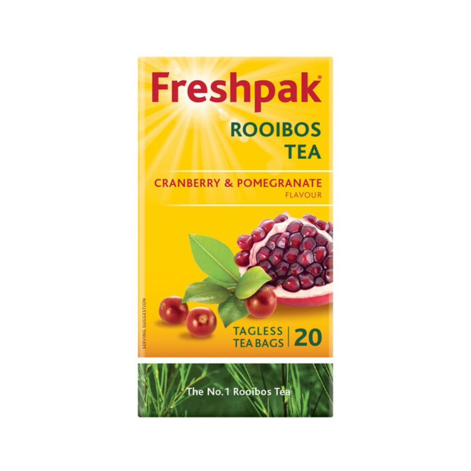 Freshpak Tea Cranberry & Pomegranate Rooibos 20 Pack