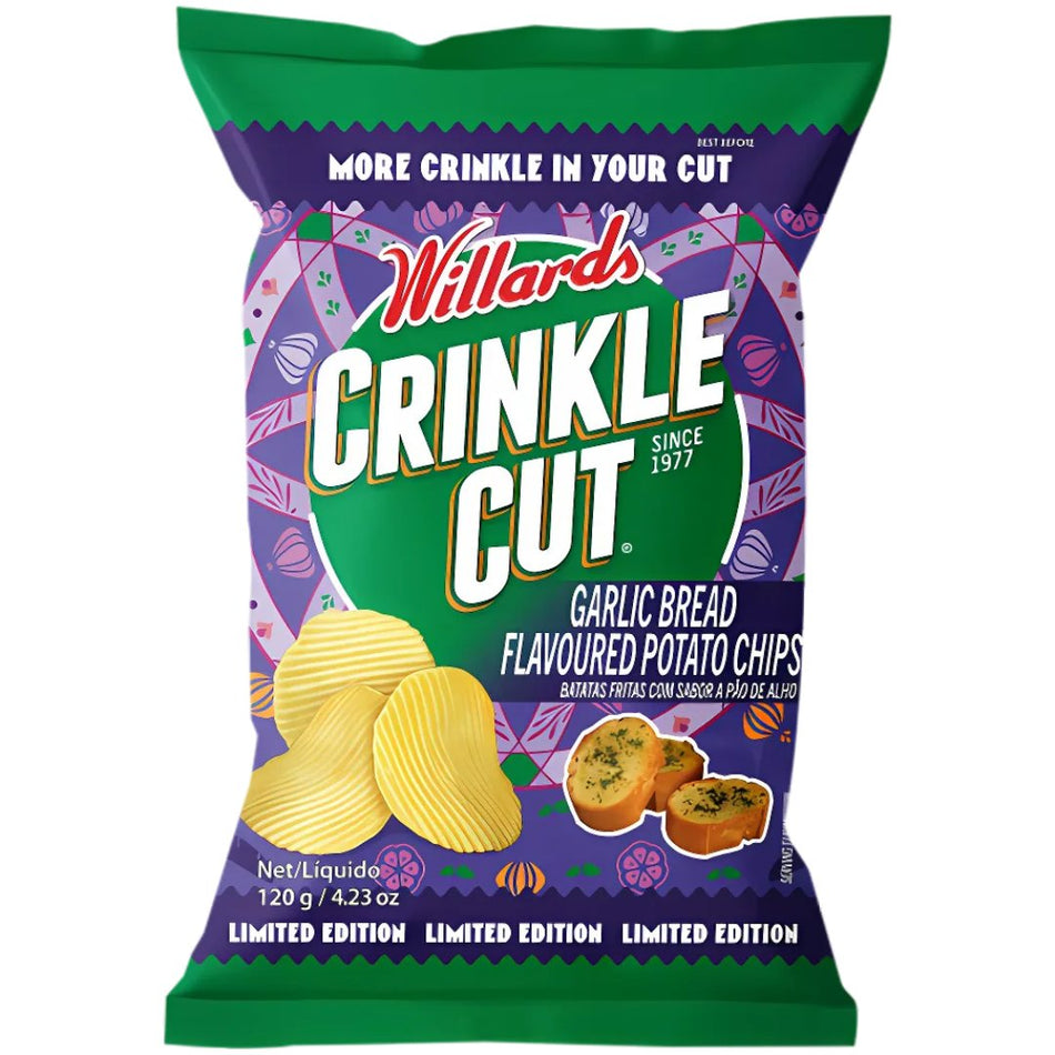 Willards Potato Chips Crinkle Cut 120G