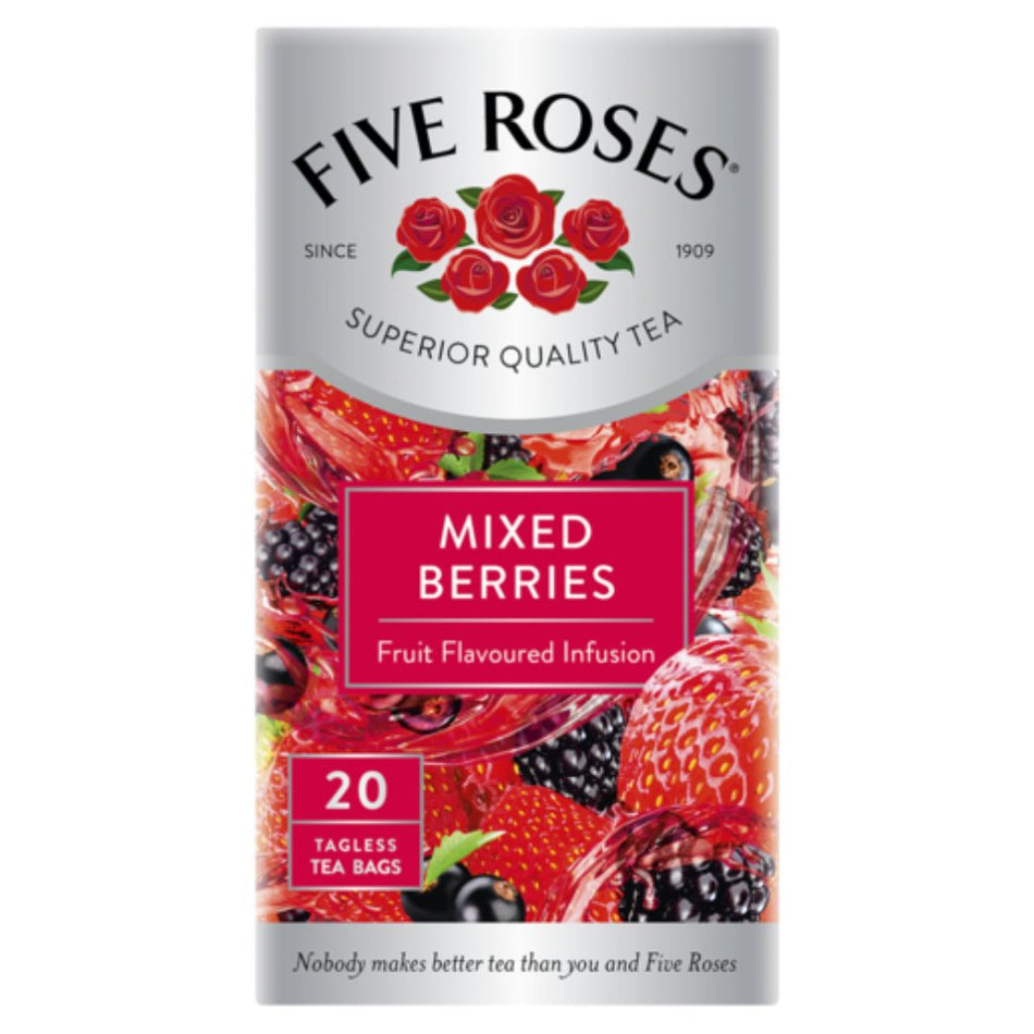 Five Roses Tea Mixed Berries 20 Pack