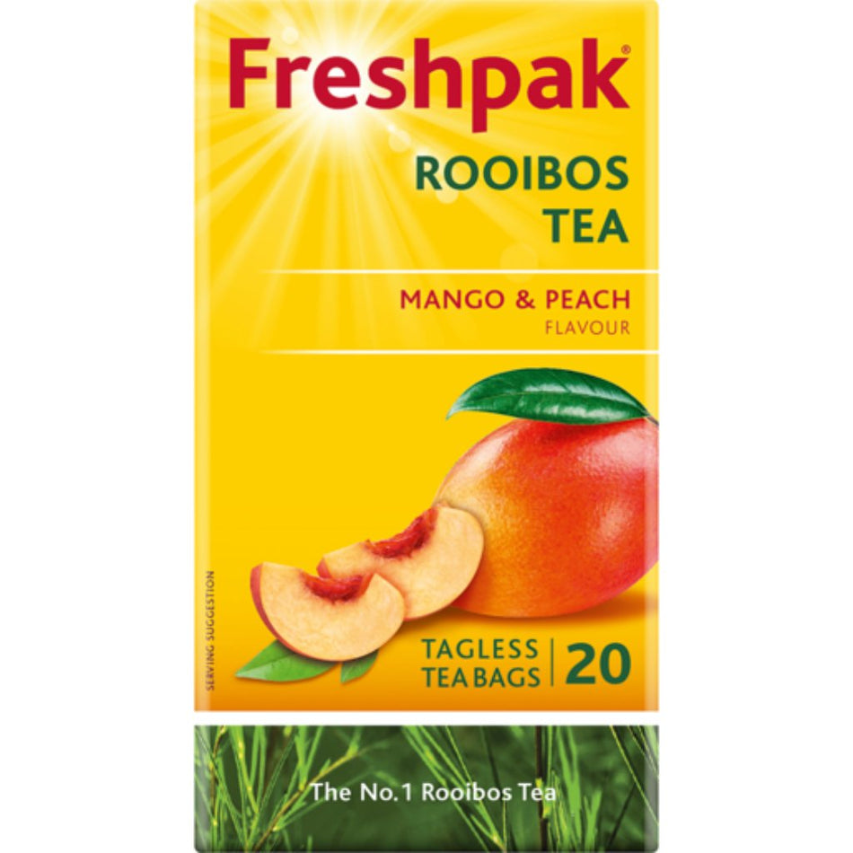 Freshpak Tea Mango & Peach Rooibos 20 Pack