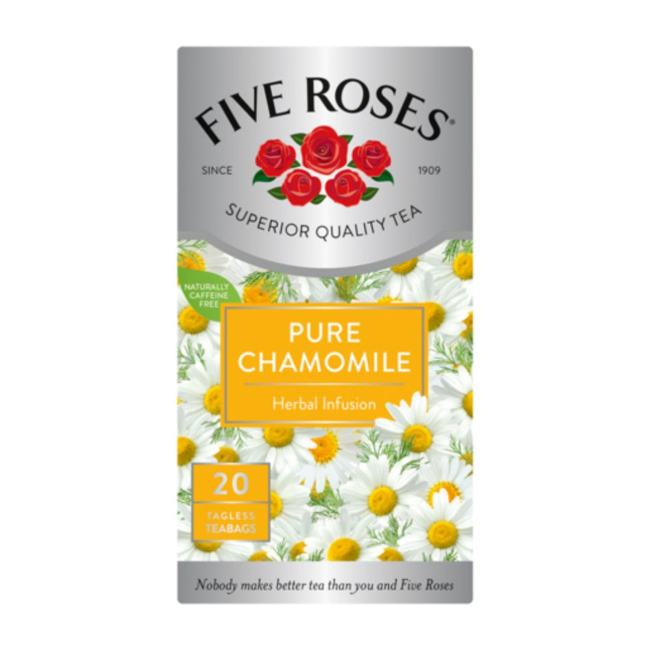 Five Roses Tea Pure Chamomile 20 Pack