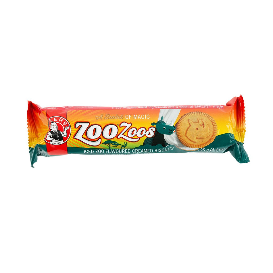 Bakers Biscuits Zoo Zoos 125G