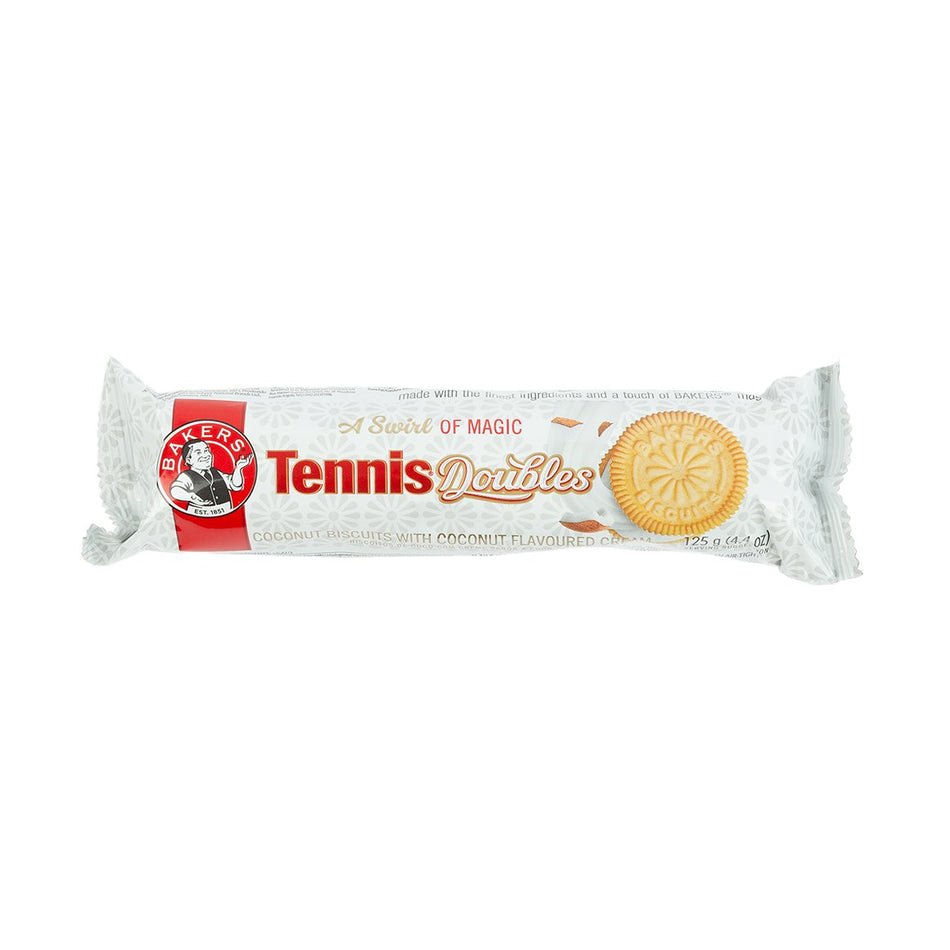 Bakers Biscuits Tennis Doubles 125G