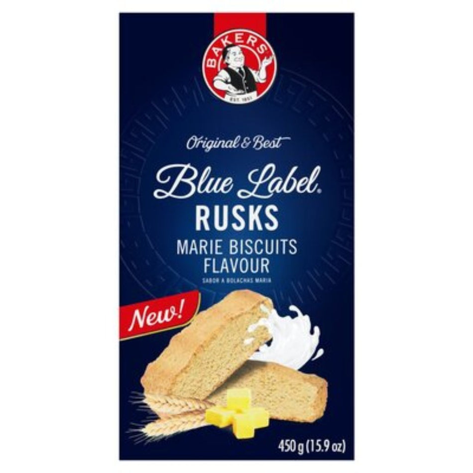 Bakers Rusks Blue Label Marie 450G