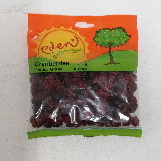 Eden Cranberries 250G -