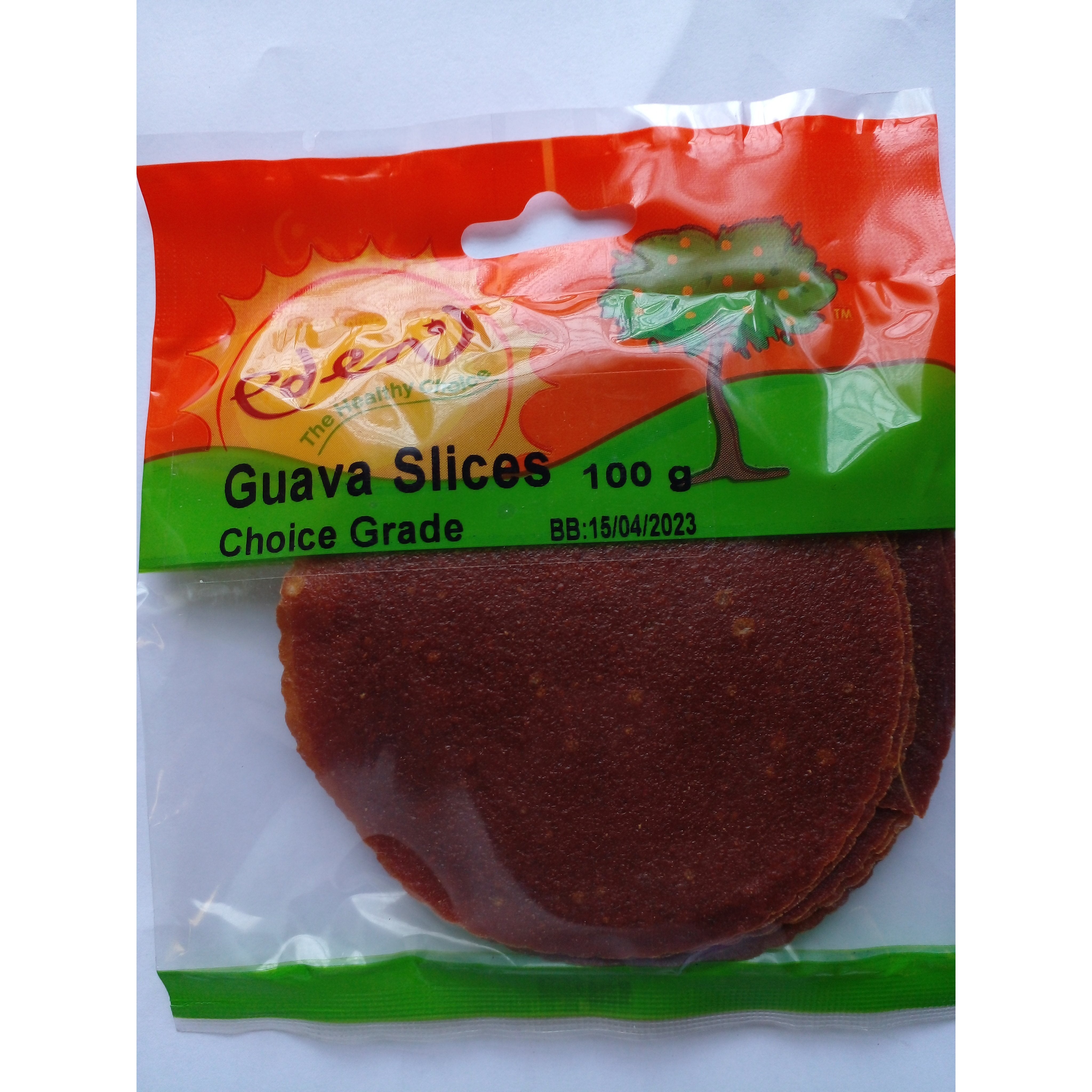 Eden Dried Fruit Guava Slices 100G -
