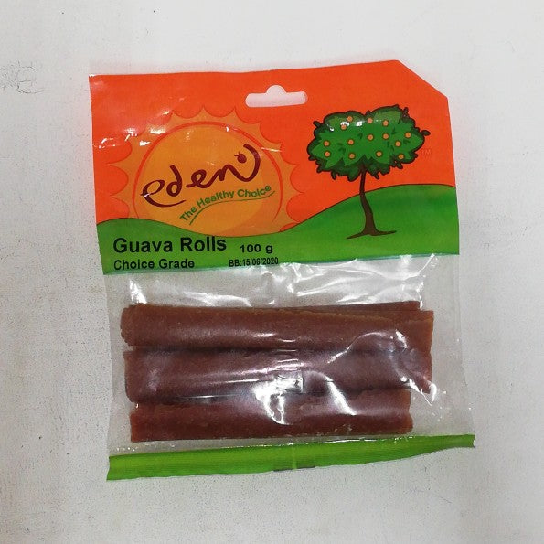 Eden Guava Rolls (4 Small Rolls) 100G -