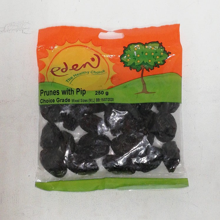 Eden Prunes With Pip 250G -