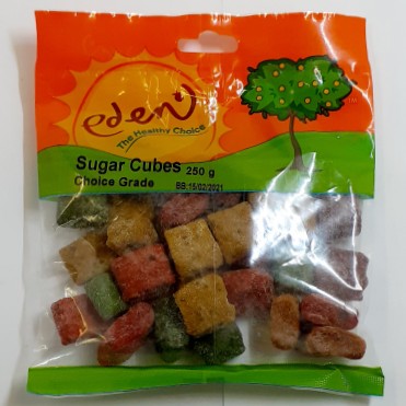Eden Dried Fruit Sugar Cubes 250G -
