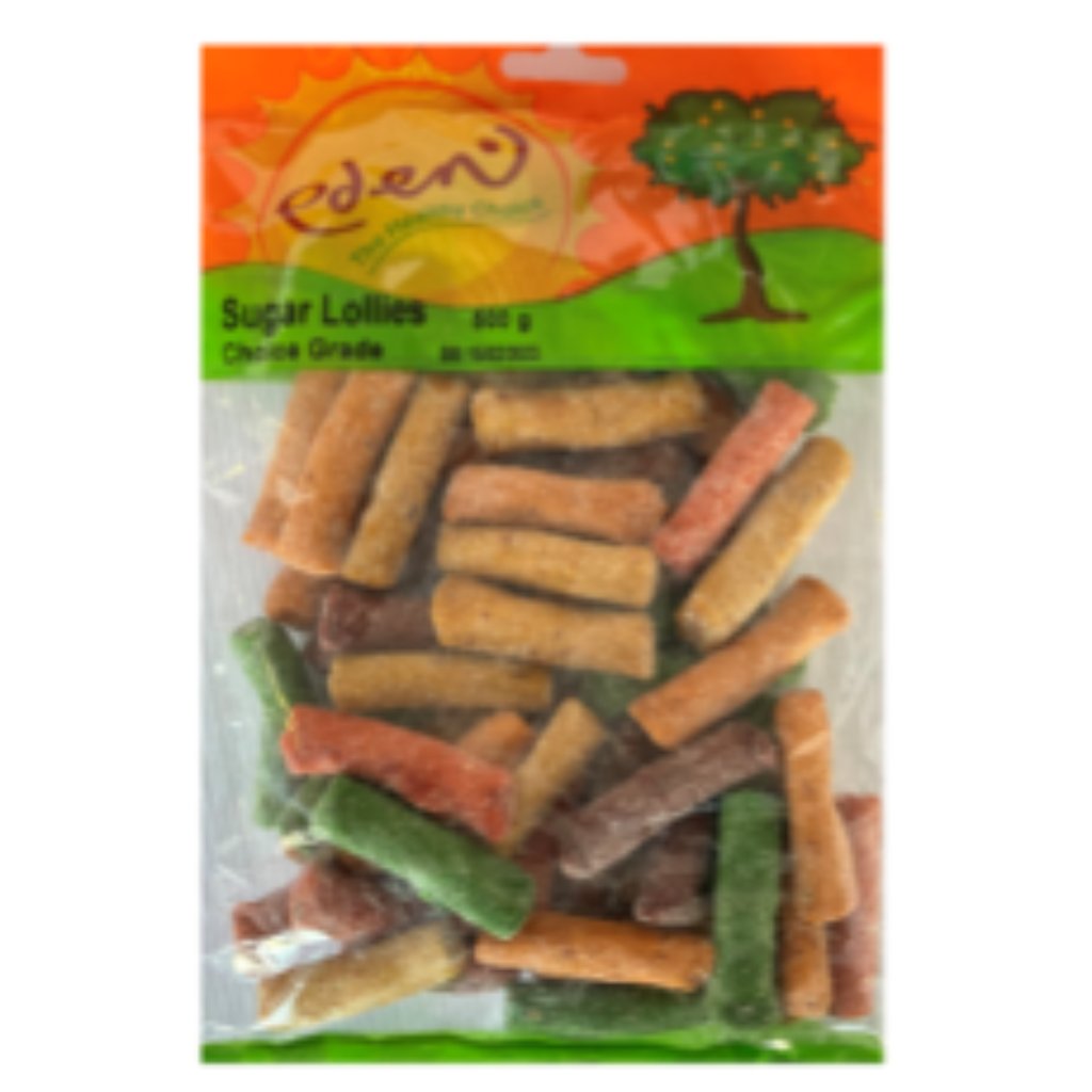 Eden Sugar Lollies 500G -