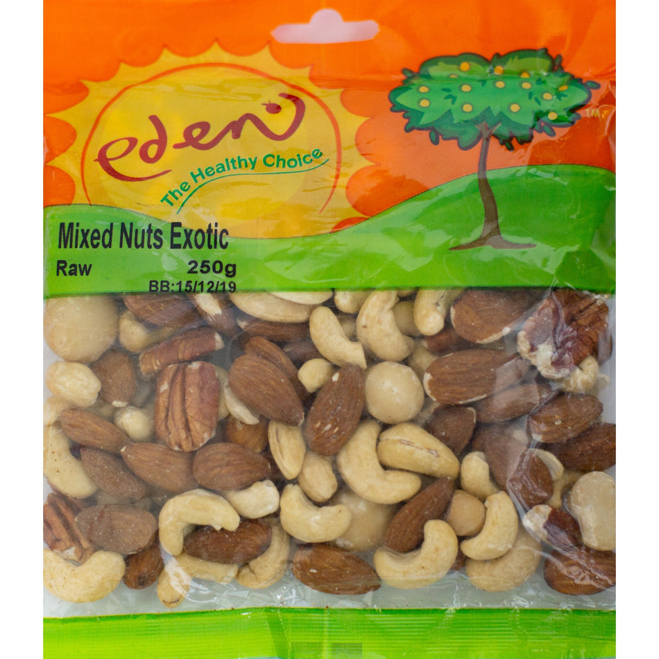 Eden Mixed Nuts Exotic Raw 250G -