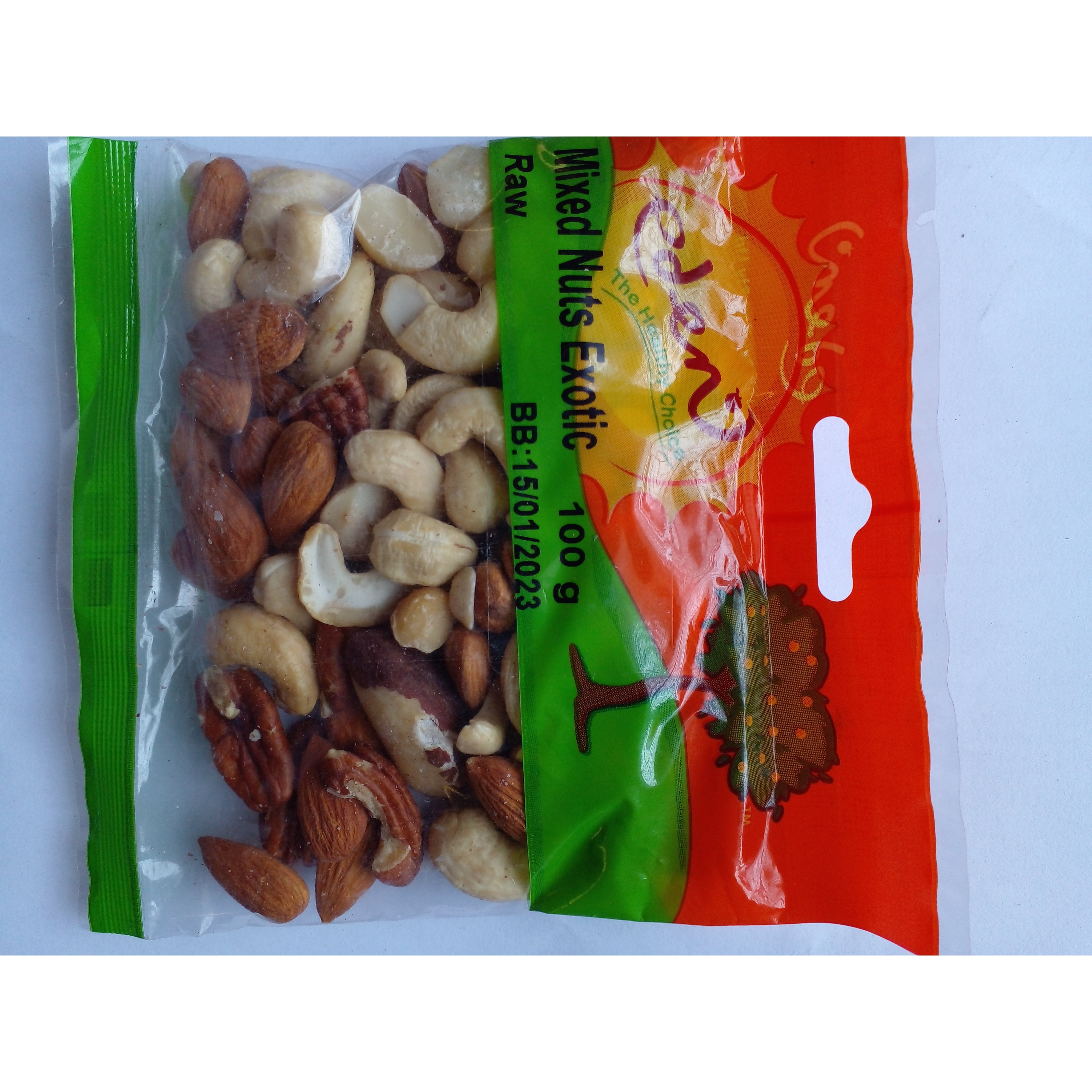Eden Mixed Nuts Exotic Raw 100G -