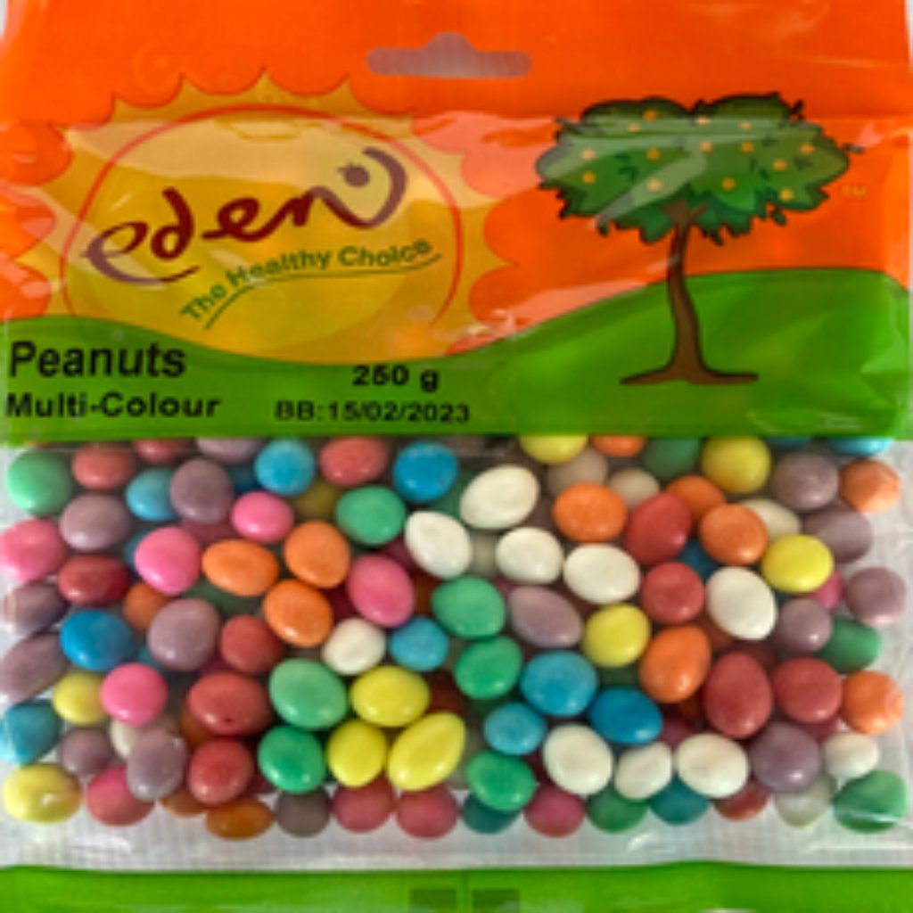 Eden Peanuts Multi Colour 250G -