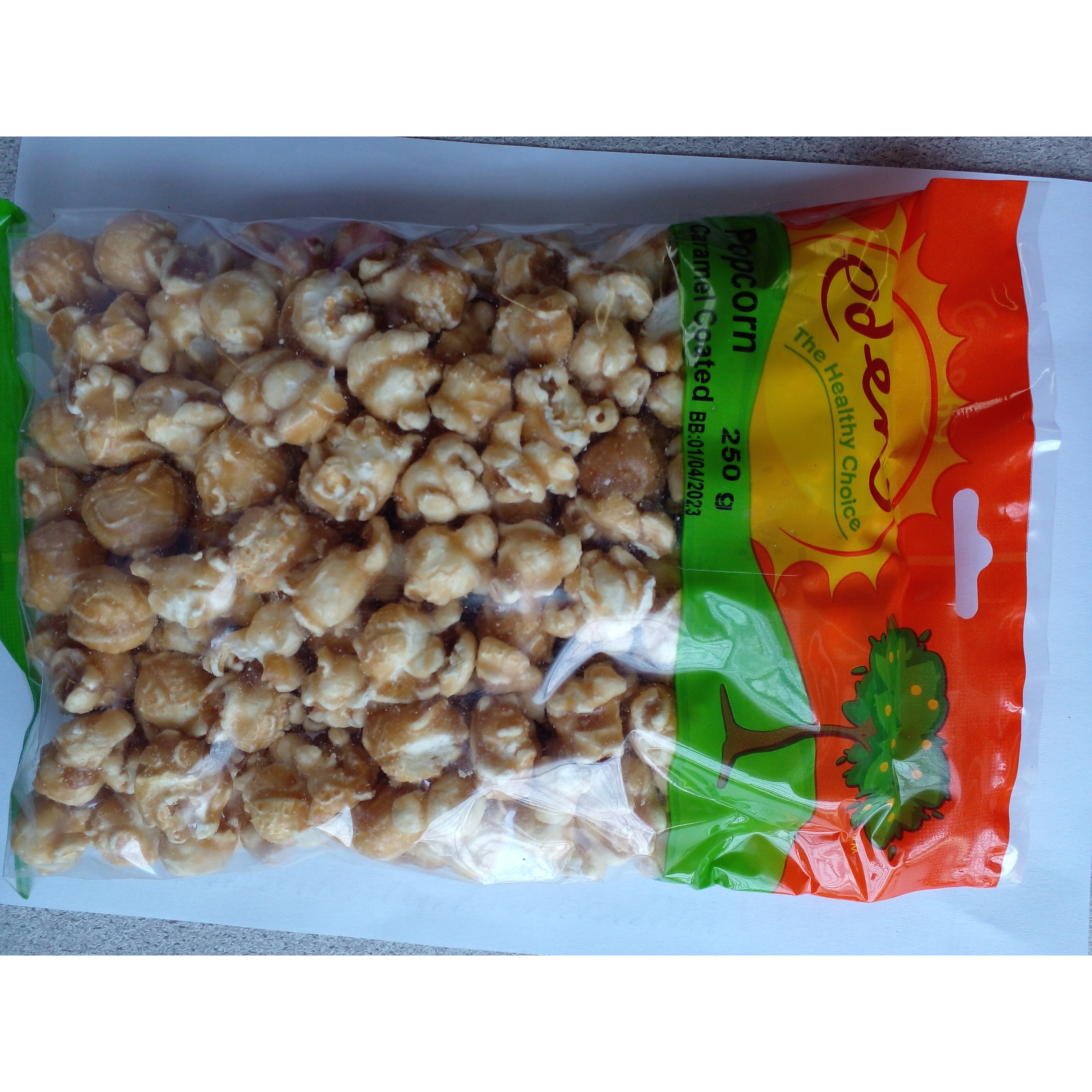 Eden Caramel Popcorn 250G -