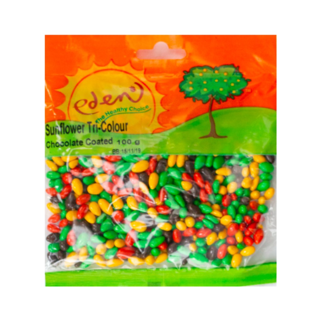 Eden Sunflower Tri-Colour Chocolate 100G -