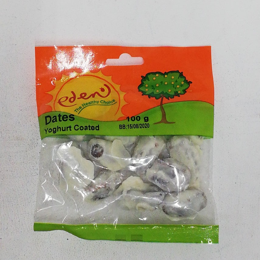 Eden Dates Yoghurt Coated 100G -