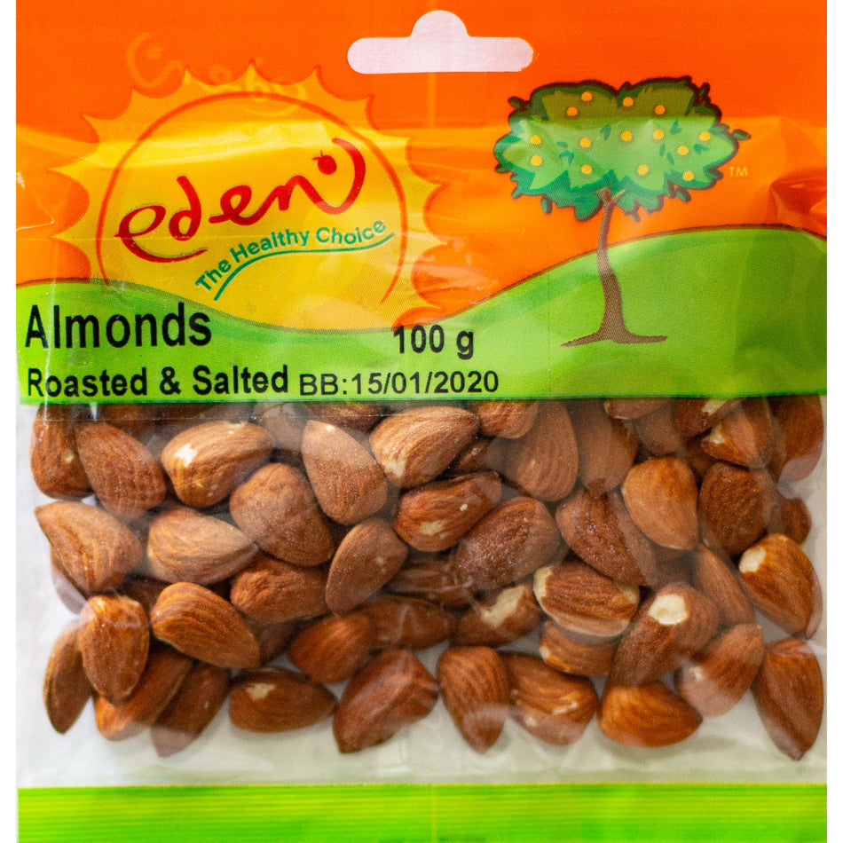Eden Almonds Redskin 100G -