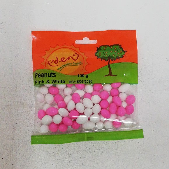 Eden Peanuts Pink & Whites 100G -