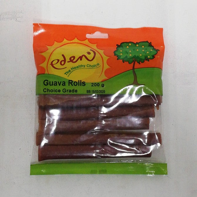 Eden Guava Rolls (4 Small Rolls) 200G -