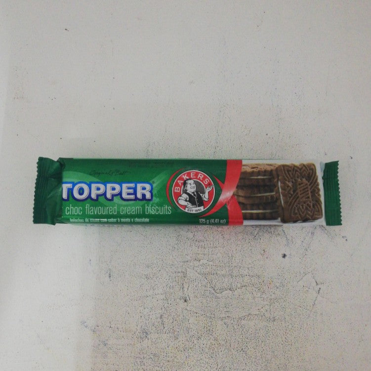 Bakers Biscuits Topper Choc Mint 125G