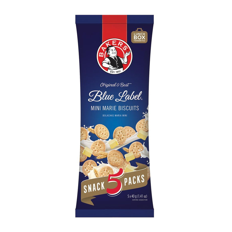 Bakers Biscuits Blue Label Marie 5'S