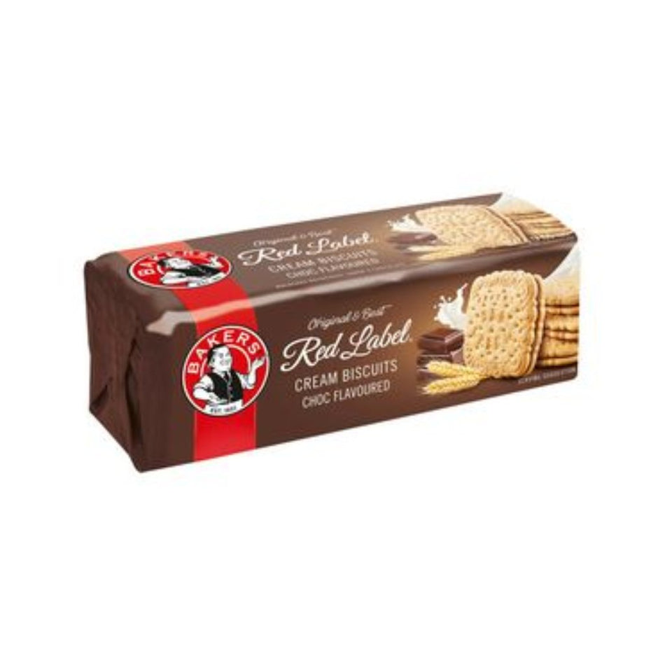 Bakers Biscuits Red Label Choc Cream 200G