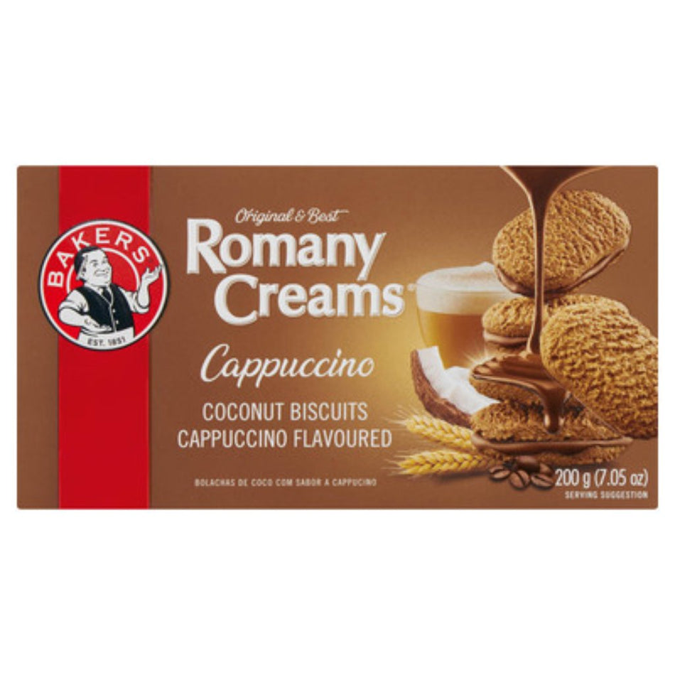 Bakers Biscuits Romany Creams Cappuccino 200G