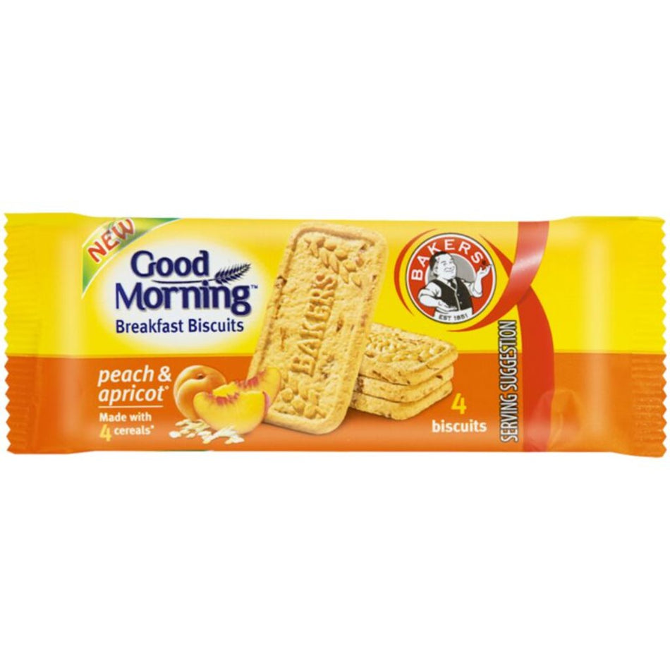 Bakers Biscuits Peach & Apricot Breakfast 50G