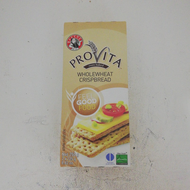 Bakers Provita Wholewheat 250G