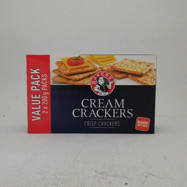 Bakers Crackers Cream 400G