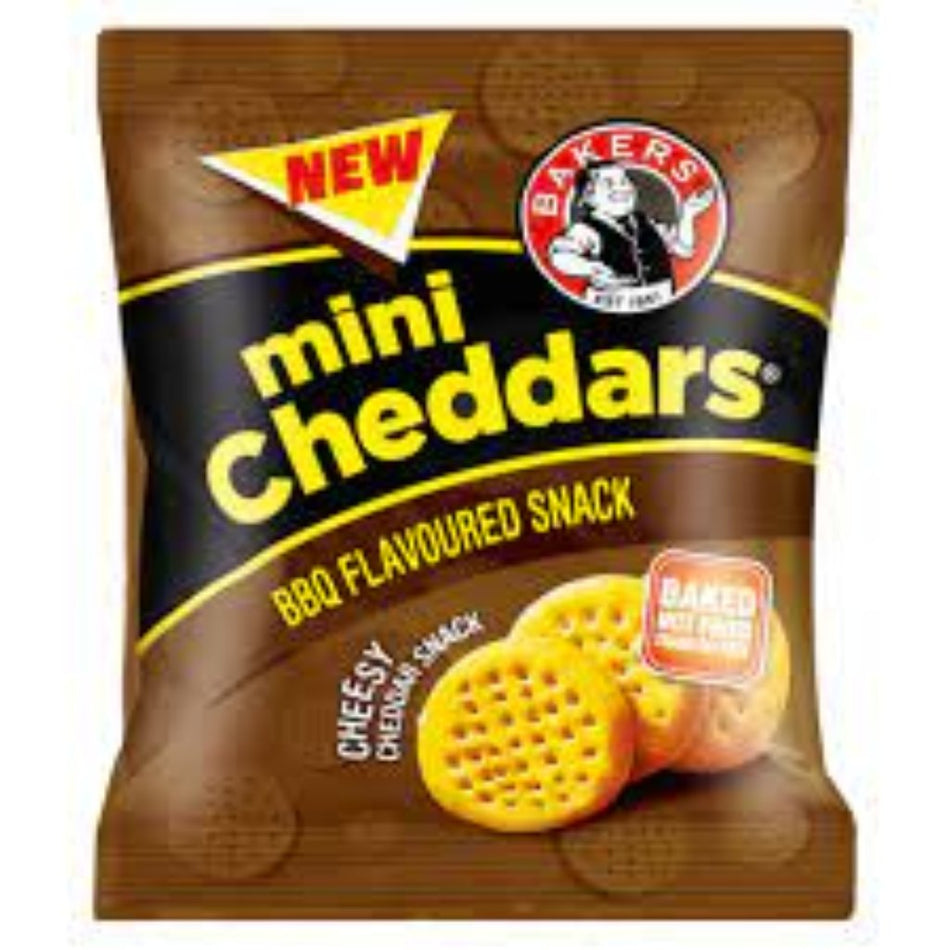Bakers Mini Cheddars BBQ 33G