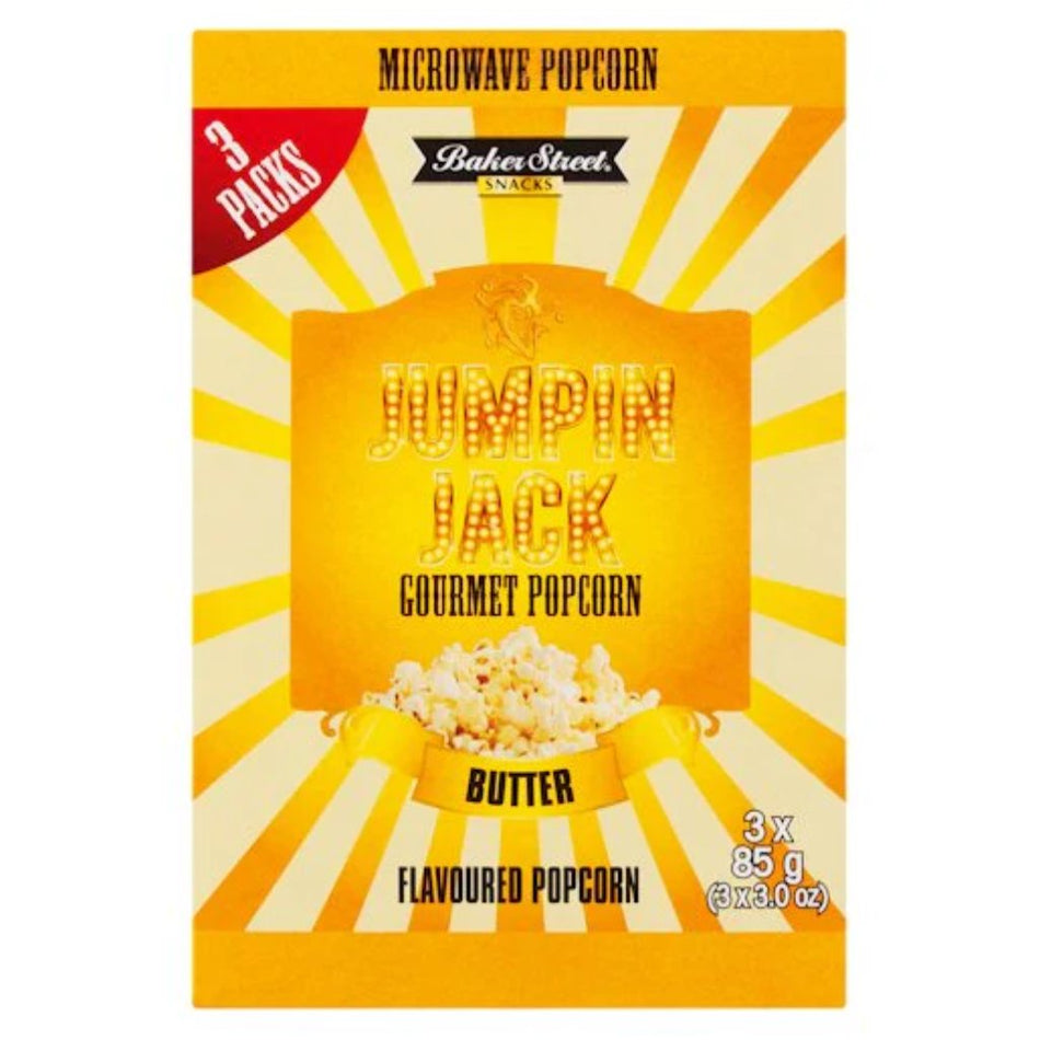 Jumpin Jack Microwave popcorn Butter 85G