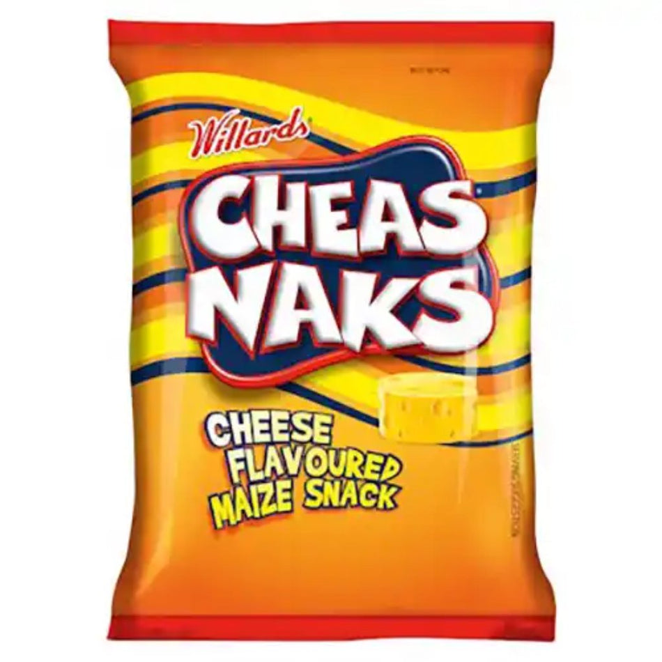Willards Maize Snack Cheas Naks 135G