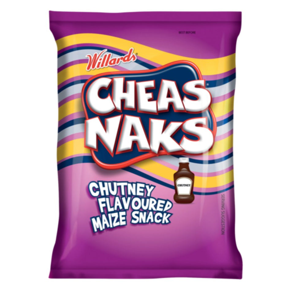 Willards Maize Snack Cheas Naks 135G