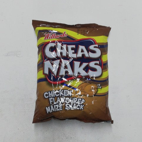 Willards Maize Snack Cheas Naks 135G