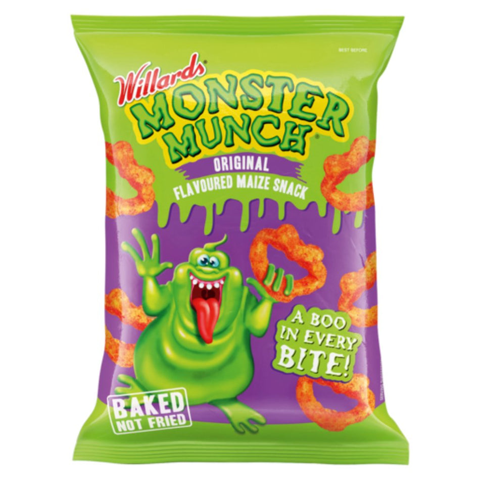 Willards Maize Snack Monster Munch Original 100G